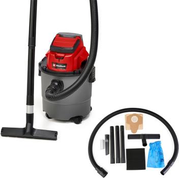Einhell Akku-Nass-Trockensauger TC-VC 18/15 Li-Solo 2347145